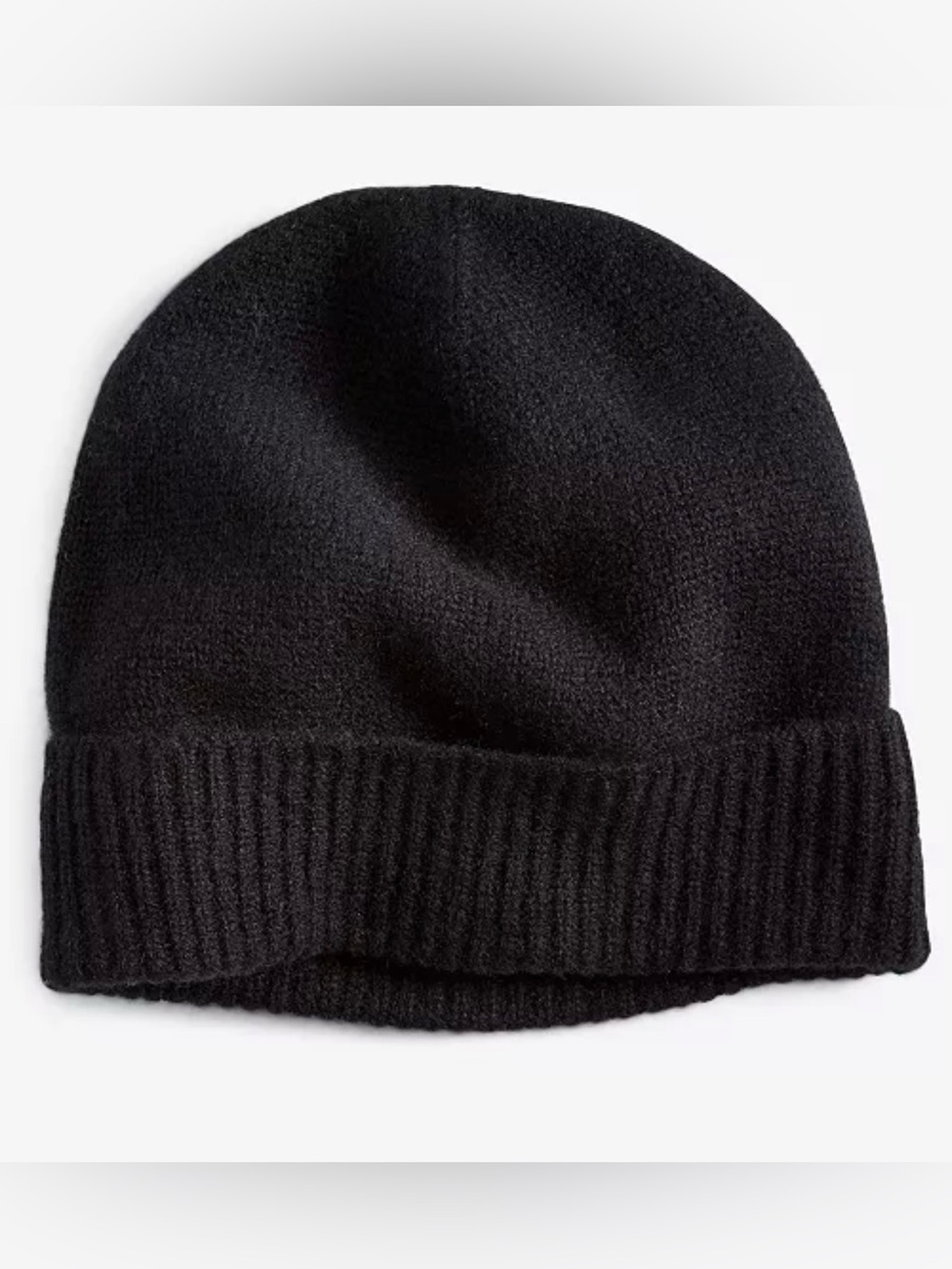 Charter club 100% Cashmere black Cuffed Beanie